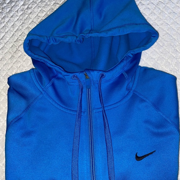 Women’s Nike Hoodie, Dri-Fit, Color-Lt. Blue, Size-Large - Picture 1 of 6
